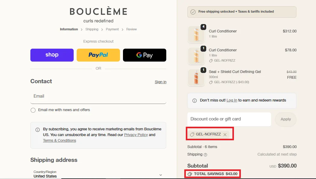 Boucleme 10% OFF Coupon Code.webp
